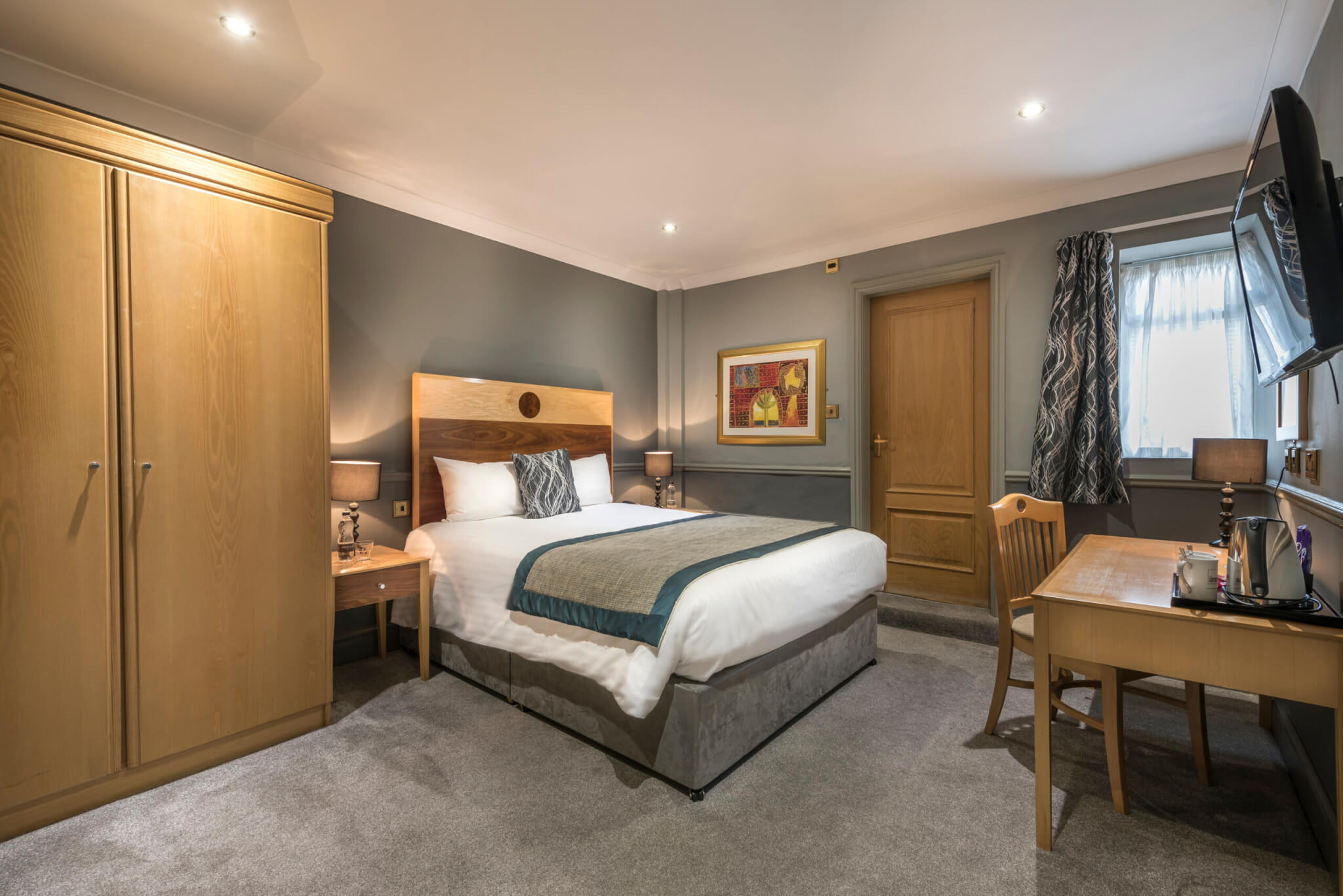 Swan Hotel Stafford Classic Double Room Space scaled