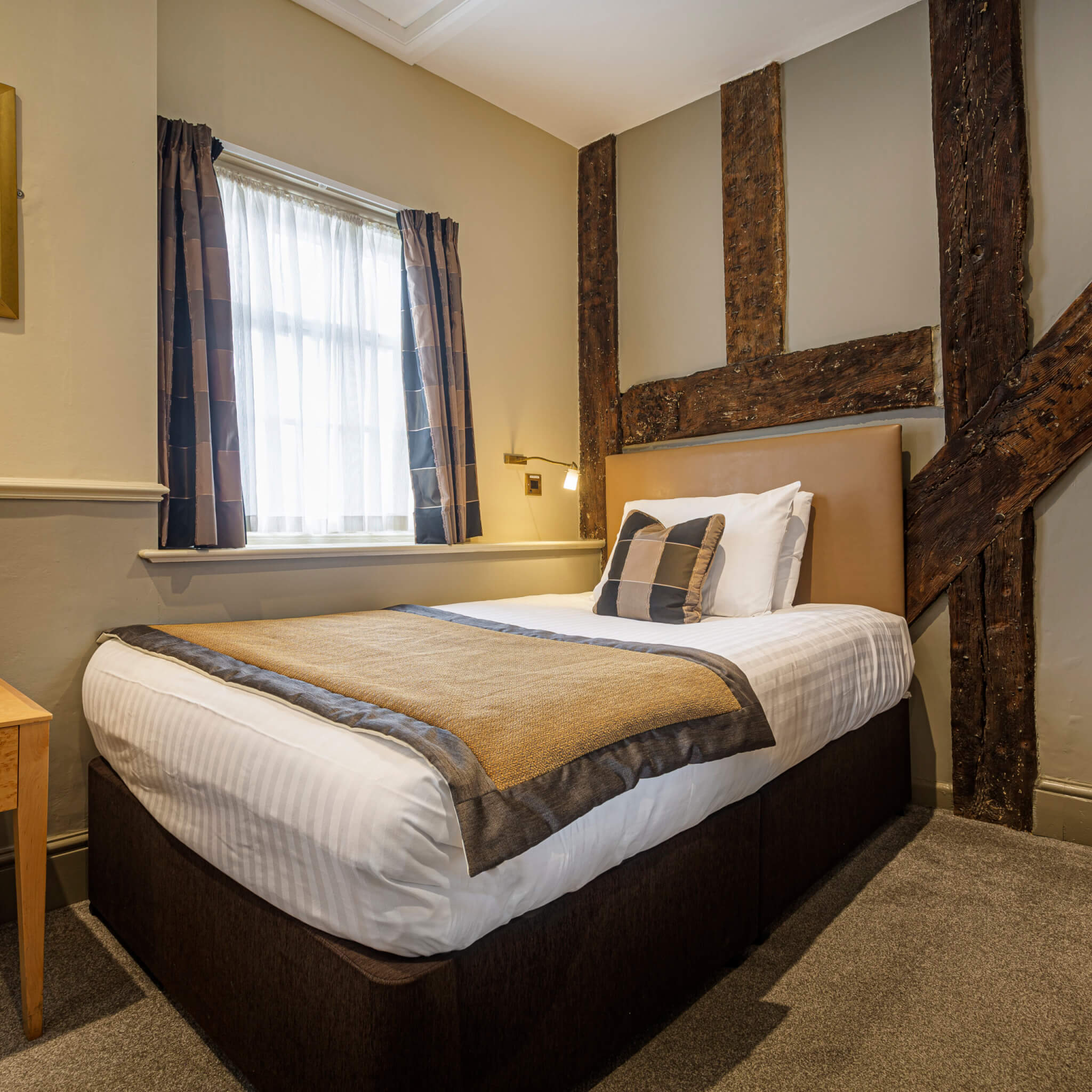 Swan Hotel Stafford Classic Single Room scaled